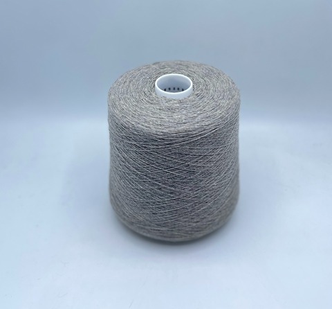 Zegna Baruffa (пр. Италия), art-Cashmere, 1/14 1400м/100 гр. 100% Кашемир, цвет- Серо-бежевый меланж(960/55/626), арт-35480