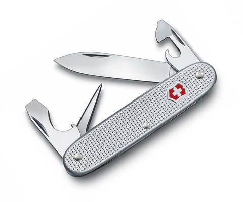 Нож складной Victorinox Pioneer Soldier Alox, 93 mm, Silver (0.8610.26)