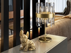 Настольная лампа Grace 6L золотая