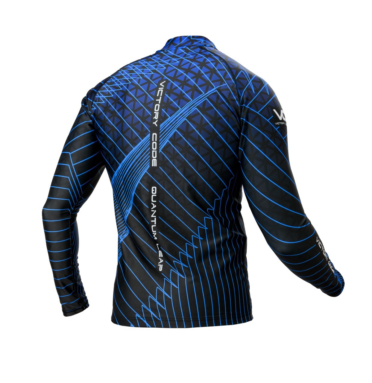 Victory Code Quantum гоночный комбинезон black-blue - 5
