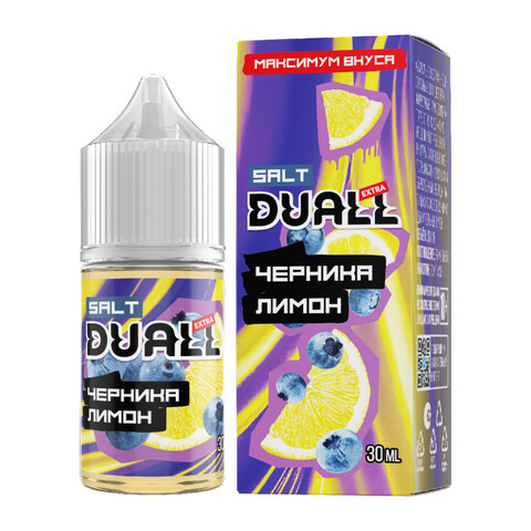 Жидкость DUALL EXTRA Salt 2% Light 30 ml - Черника Лимон