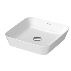 Duravit Cape Cod 2340430000 Раковина квадратная 430 мм, цвет внутри - белый, снаружи - белый без отверстия под смеситель фото