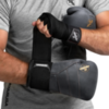 Перчатки Hayabusa LX Obsidian/Gold