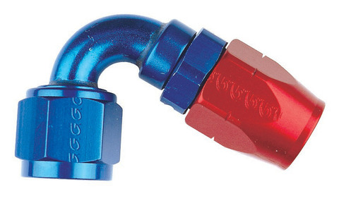 236-12012D Фитинг угловой внутр. резьба, JIC/UNF 1 1/16 x 12, AL, синий, 120°, AN12 Goodridge