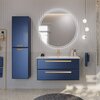 Cezares ECO-CER-1000-2C-SO-GR-P Тумба под раковину, цвет: графит