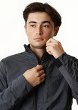 Мужская разминочная куртка Proteam Trek Grey