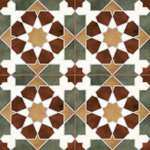 Dual Gres NiceKer Chic Rabat Green 45.2x45.2