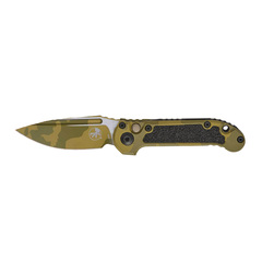 Фото Автоматический нож Microtech LUDT Gen III Bazooka Camo, сталь M390MK, рукоять алюминий