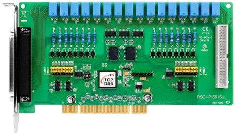 Плата ICP DAS PISO-P16R16U CR