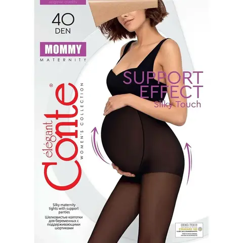 Колготки жен. Conte MOMMY 40 (для беременных)  p.4 bronz