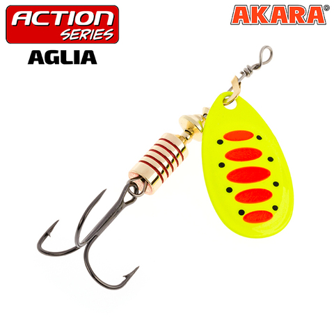 Блесна вращ. Akara Action Series Aglia 3 7 гр. 1/4 oz. A33