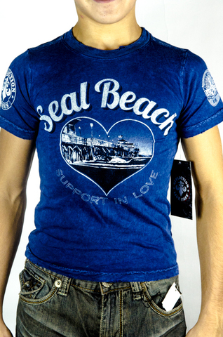 Affliction | Футболка детская SEAL BEACH 2 AT10058 перед