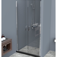 BelBagno Uno UNO-B-2-90-C-CR Дверь в проём с двумя распашными створками, цвет: хром фото