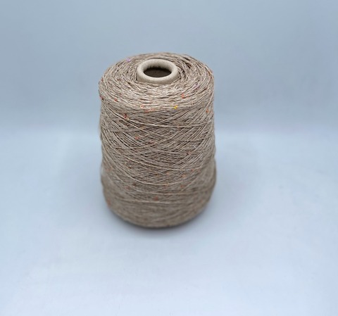 Filati Naturali (пр.Италия),art-Lino, 300м/100гр, 100%Лен+пайетки, цвет-Сено, арт-28088