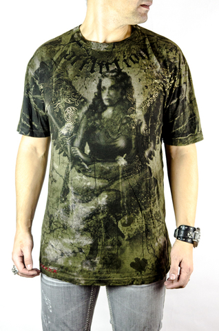 Affliction | Футболка мужская из бамбука Bliss Bamboo Tee A732 перед