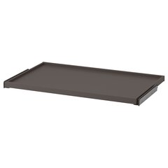 Полка выдвижная IKEA KOMPLEMENT (КОМПЛЕМЕНТ), Темно-серый, 100x58 см