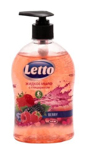LETTO bеrry жидкое мыло для рук 500мл
