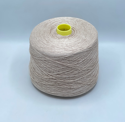 Бобинная пряжа, Frescolino, 500м, 100%Лен, Светло-бежевый, 39810