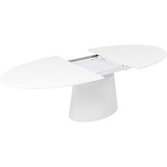 Стол раздвижной Benvenuto White Gloss200(50)x110cm