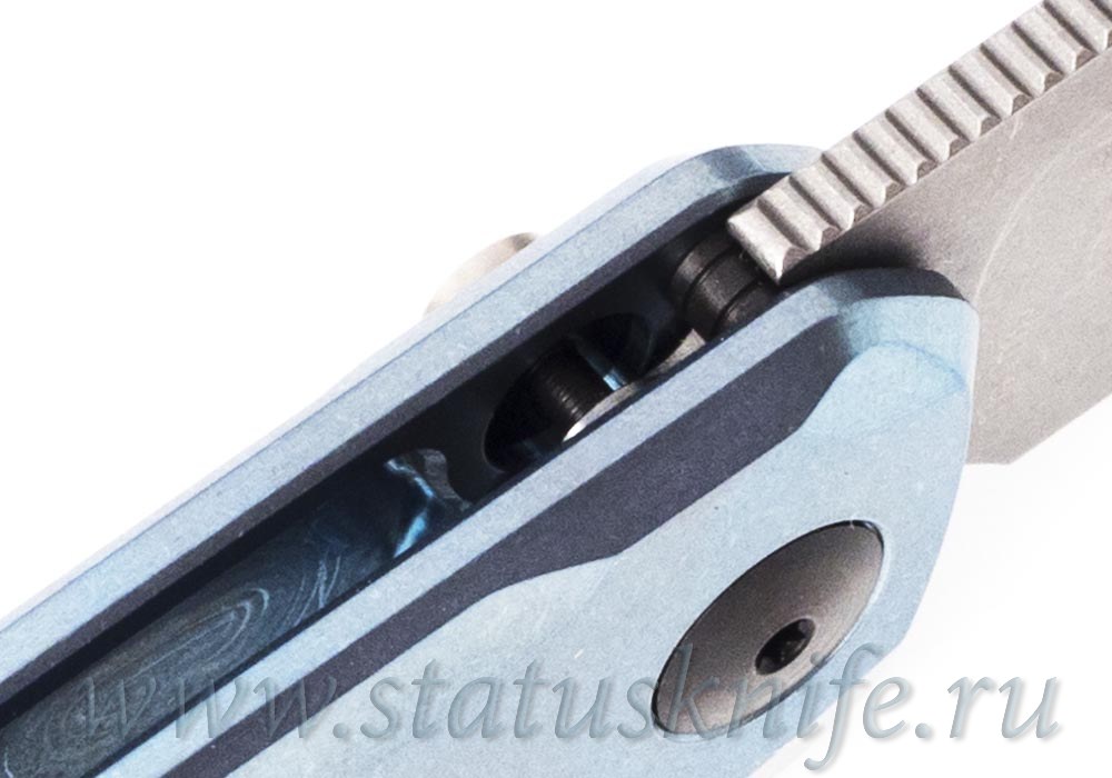 Нож Zero Tolerance 0044BLU S90V Button Lock Flipper