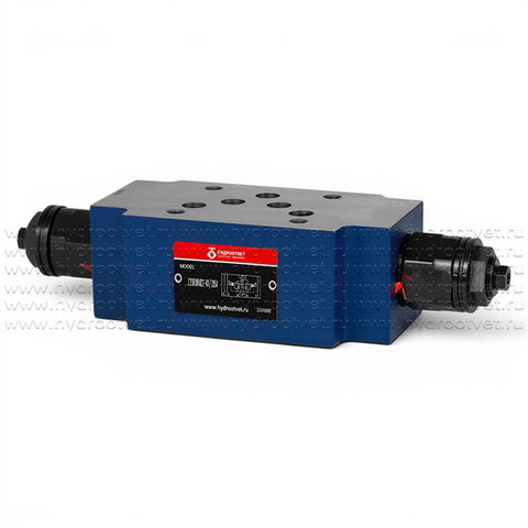 Фото Z2DB10VD2-4X/315V - Предохранительный клапан Ду 10 модульного монтажа, давление регулировки 315 бар, в каналах A → B и B → A