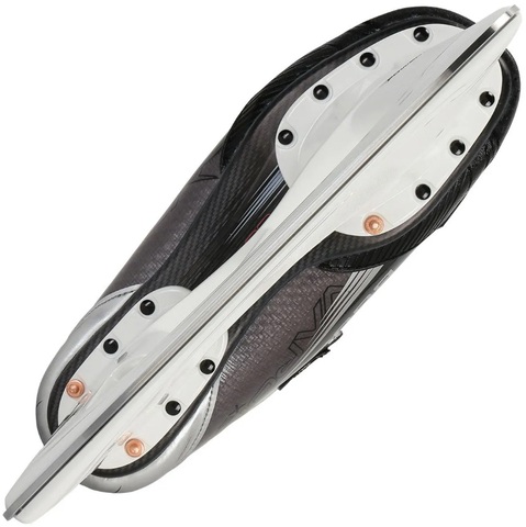 Коньки BAUER S23 VAPOR X5 PRO SR 7,5 FIT3 с лезвиями Fly-TI