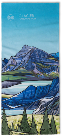 Картинка бандана-труба Buff CoolNet Glacier - 3
