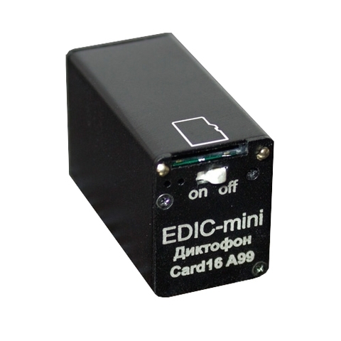 Диктофон Edic-mini CARD16 A99 Диктофон Edic-mini CARD16 A99