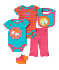 NUBY Яркий комплект для малышей КДБ43