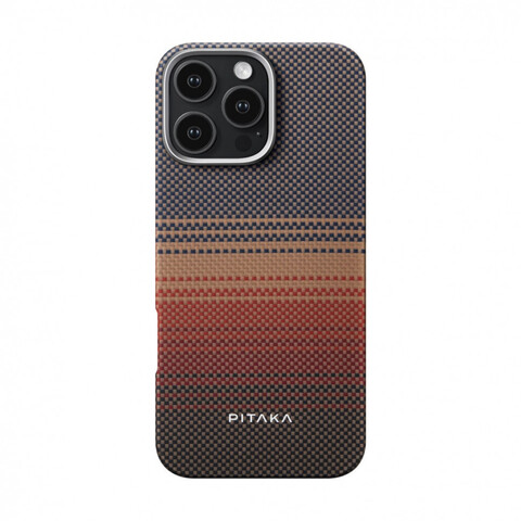 Чехол Pitaka Tactile Woven для iPhone 16 Pro Max, Закат | Sunset