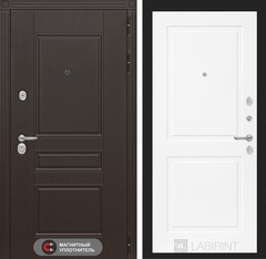 Входная металлическая дверь Лабиринт Мегаполис 11 Белый софт