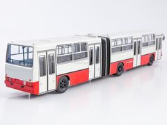 Ikarus 280.64 planetary doors white-red Soviet Bus (SOVA) 1:43