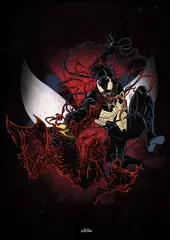 Открытка "Venom vs Carnage"