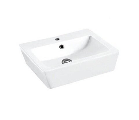 Jaquar JDS-WHT-25933 Раковина, Jaquar, JDS, шгв 560*425*170, отверстия для смесителя-1, цвет-белый