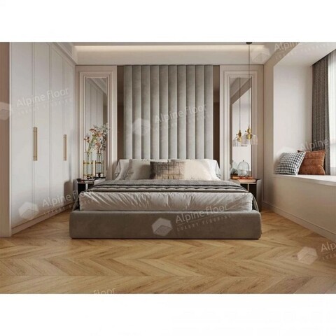 SPC ламинат Alpine Floor - Chevron Дуб Буна (ECO 18-15)