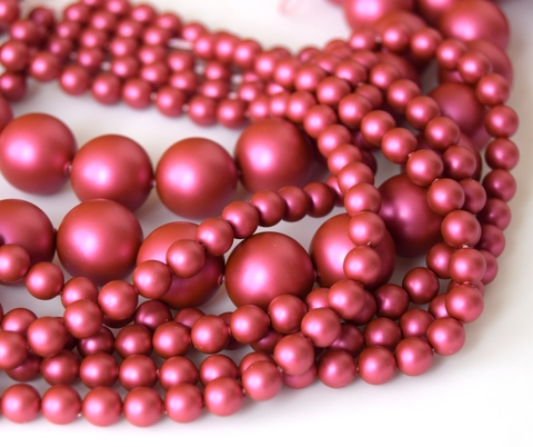 Жемчуг 3 мм Сваровски Mulberry Pink