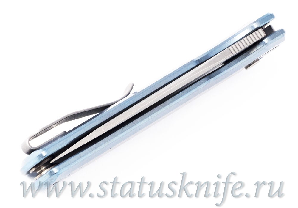 Нож Zero Tolerance 0044BLU S90V Button Lock Flipper