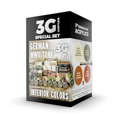 Набор красок AK Interactive German Army Pre-WWII Colors Set 3G, 4 краски