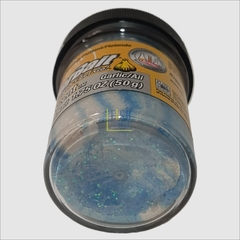 Паста Berkley NATURAL SCENT TROUT BAIT 50G GARLIC WHITE/NEON BLUE BGTGNB2 (ЧЕСНОК) белый/голубой с блёстками, 6шт/уп