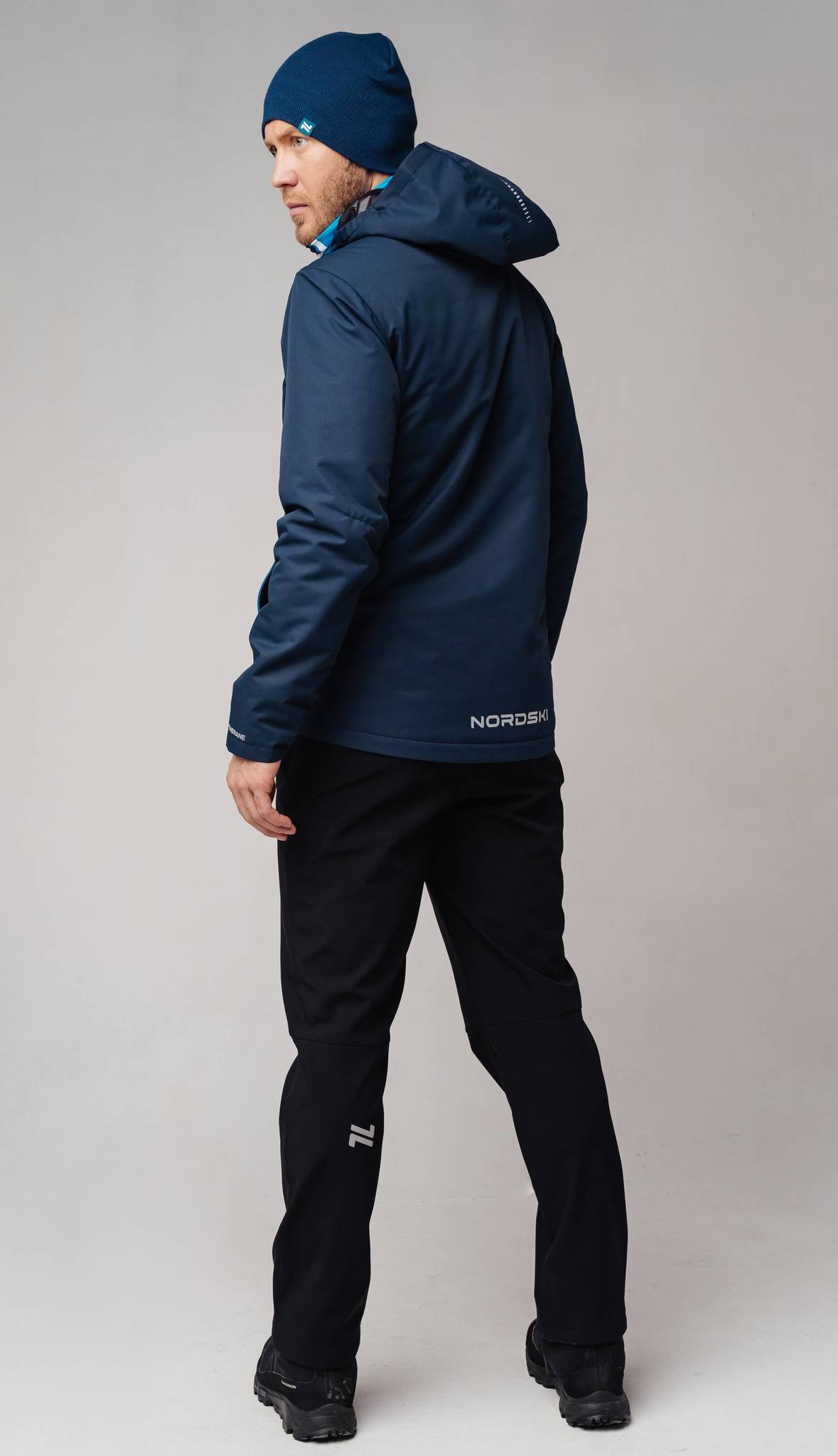 Nordski Urban утепленный лыжный костюм мужской синий - 2