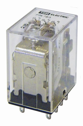 Реле РЭК78/3 5А 12В AC TDM