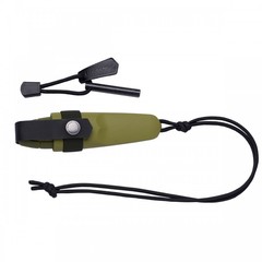 Фото Нож Morakniv Eldris + огниво , цвет зеленый