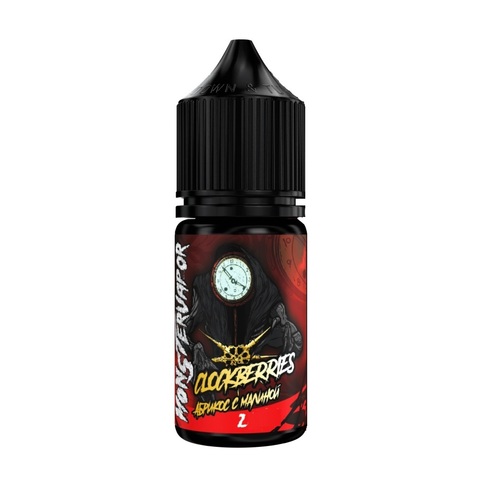 Жидкость MONSTERVAPOR Salt 2% 30 ml - Clockberries (абрикос с малиной)