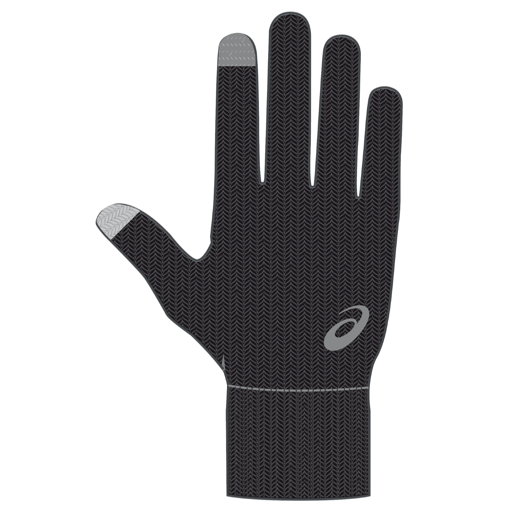Перчатки Asics Liner Glove черные