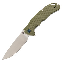 Фото Складной нож Artisan Tradition, сталь D2, рукоять G10 Olive