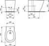 Ideal Standard Connect E799501 Биде напольное