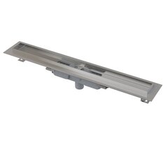 Alcaplast APZ1006S-950 Водоотводящий желоб с порогами для цельной решетки, с вертикальным сливом фото