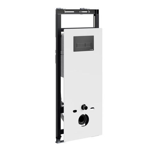 WasserKRAFT Salm 27TLT.010.ME.WH.MB03 Инсталляция для унитаза с клавишей