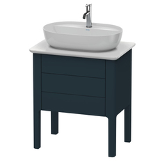 Duravit Luv LU956509898 База напольная, 743x688x450,1 выдв.ящик,1 выдв.ящик, цвет темно-синий шелковисто-матовый фото