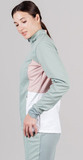 Женский элитный утеплённый лыжный костюм Nordski Pro Ice Mint/Soft Pink W